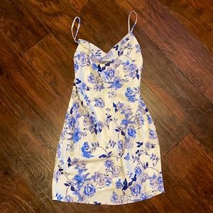 Zara floral summer dress